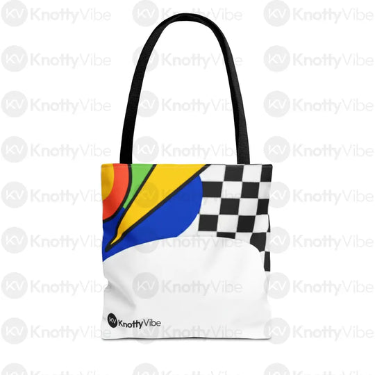 Colorful Graphic Tote Bag Art-Inspired Everyday Bag Unique Gift for Art Lovers Stylish Shopping Tote Festival & Summer