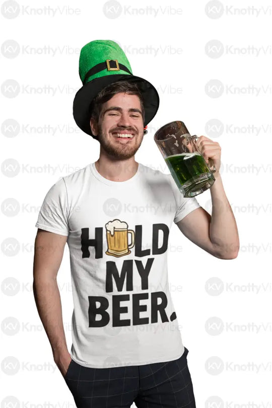 Humorous Beer Tee for Party Lovers Unisex Cotton Shirt Gift for Beer Enthusiasts Funny Drinking Apparel Casual Fun