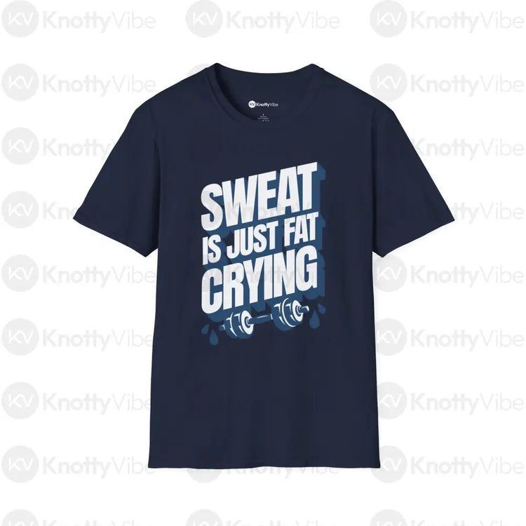 Motivational Workout T-Shirt | Gym Lover Gift Fitness Tee Weightlifting Apparel Unisex Exercise Shirt Activewear Navy