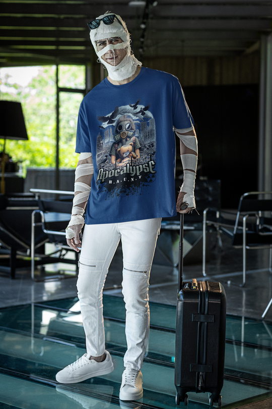 The Apocalypse Haunt Blue Tee
