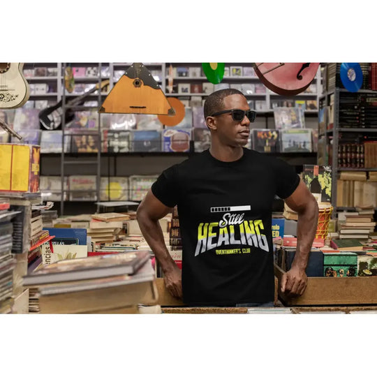 Still Healing Unisex Oversized Tee Casual Wear Mental Health Awareness Overthinkers Club Comfortable Gift T-Shirt