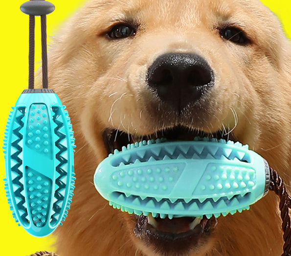 TugFlex™ Suction Dog Toy – Solo Play + Teeth Cleaner