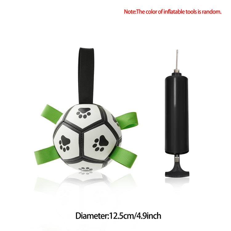 BouncePlay™ Dog Soccer Ball – Interactive Fetch Toy ⚽