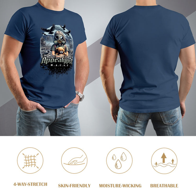 The Apocalypse Haunt Blue Tee