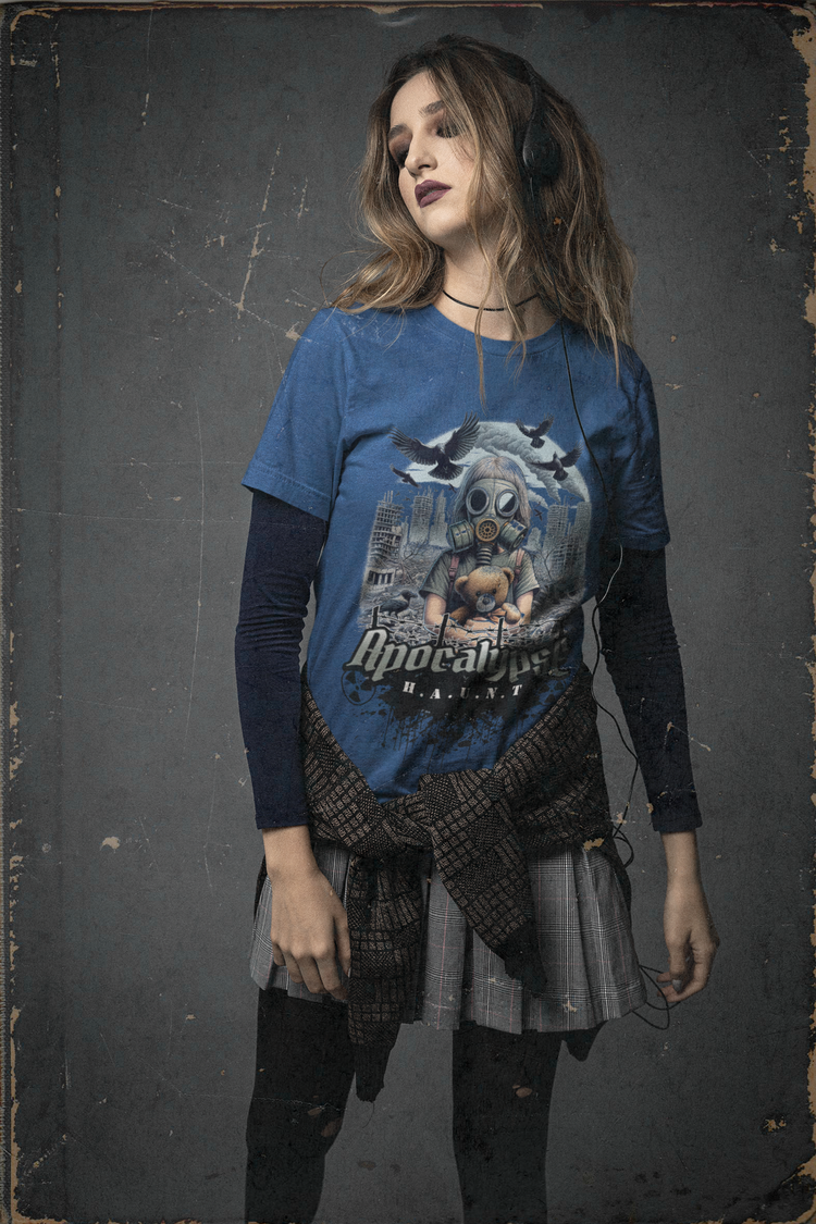 The Apocalypse Haunt Blue Tee