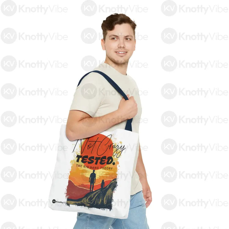 Big Bang Theory Tote Bag Funny Tote Geek Chic Gift for Fans Everyday Use Eco-Friendly Carryall Bags