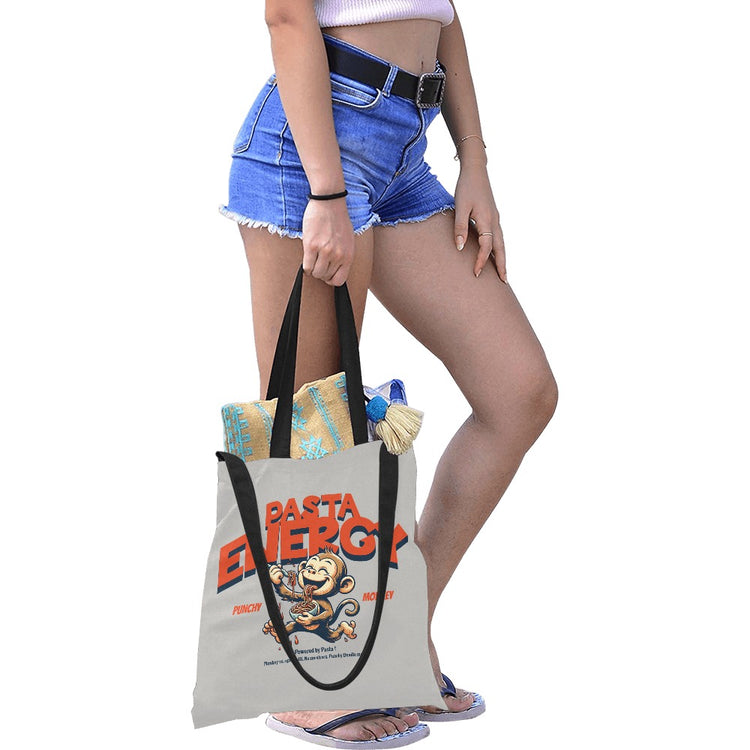 Punchy Energy Canvas Tote