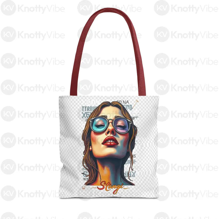 Chic Artistic Tote Bag Trendy Carryall Fashionable Shopper Unique Gift Stylish Tote for Every Occasion 13’’ × 13’’