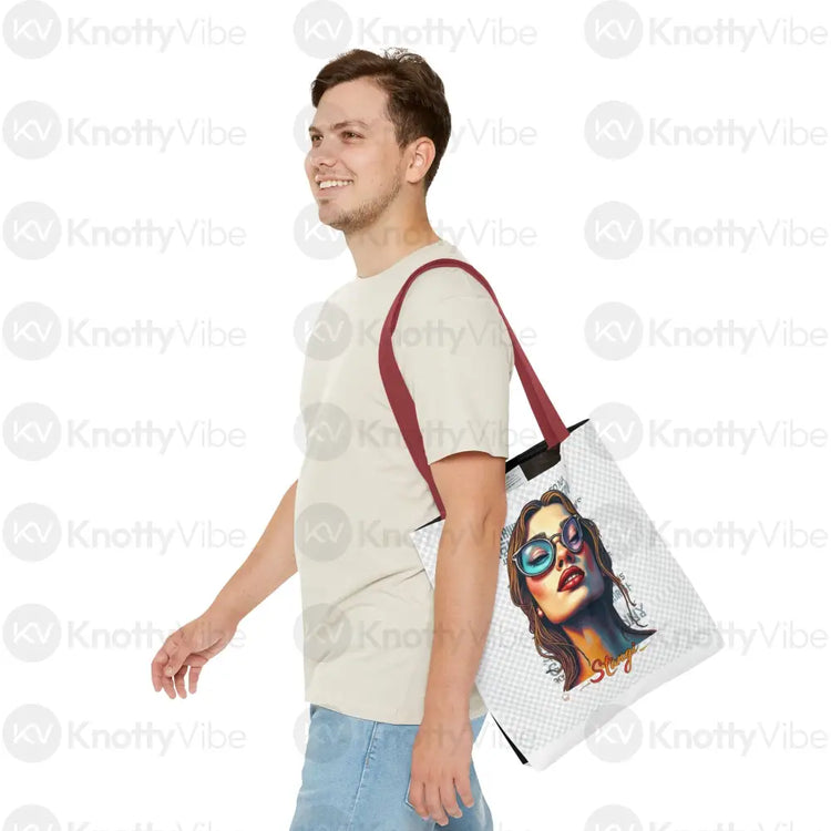 Chic Artistic Tote Bag Trendy Carryall Fashionable Shopper Unique Gift Stylish Tote for Every Occasion Bags