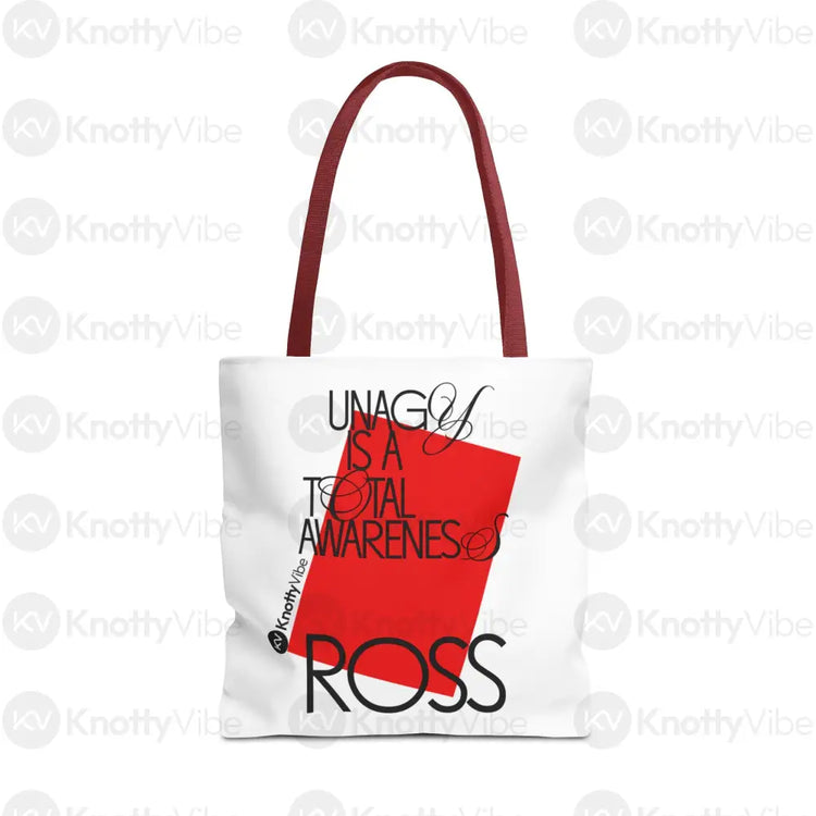 Chic Awareness Tote Bag Stylish Reusable Tote Gift for Awareness Advocates Everyday Carry Eco-Friendly Shopping Bag