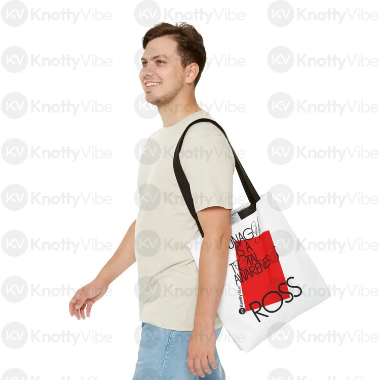 Chic Awareness Tote Bag Stylish Reusable Tote Gift for Awareness Advocates Everyday Carry Eco-Friendly Shopping Bag Bags