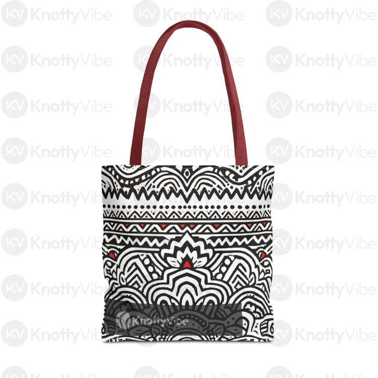 Chic Boho Tote Bag - Versatile Stylish Perfect for Everyday Use Beach Days & Festivals - Unique Art Design 16’’ × 16’’
