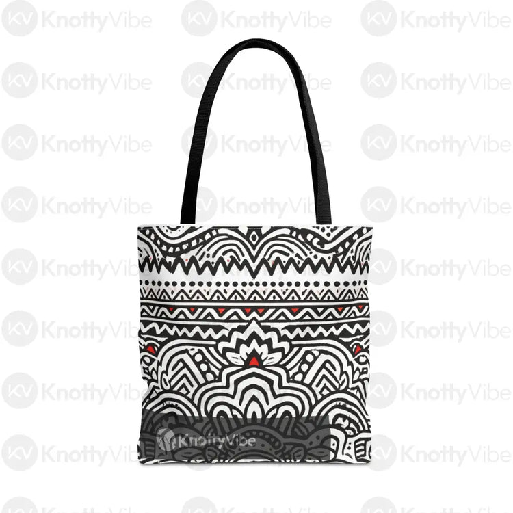 Chic Boho Tote Bag - Versatile Stylish Perfect for Everyday Use Beach Days & Festivals - Unique Art Design 18’’ × 18’’