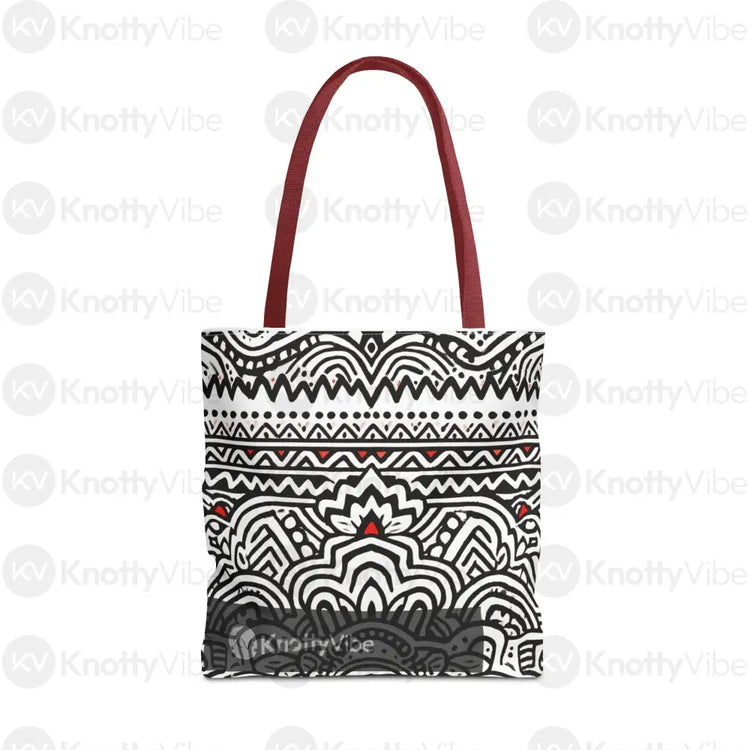 Chic Boho Tote Bag - Versatile Stylish Perfect for Everyday Use Beach Days & Festivals - Unique Art Design 18’’ × 18’’