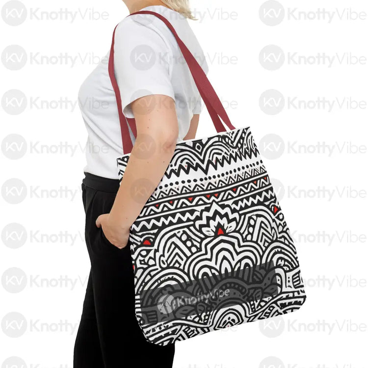 Chic Boho Tote Bag - Versatile Stylish Perfect for Everyday Use Beach Days & Festivals - Unique Art Design Bags
