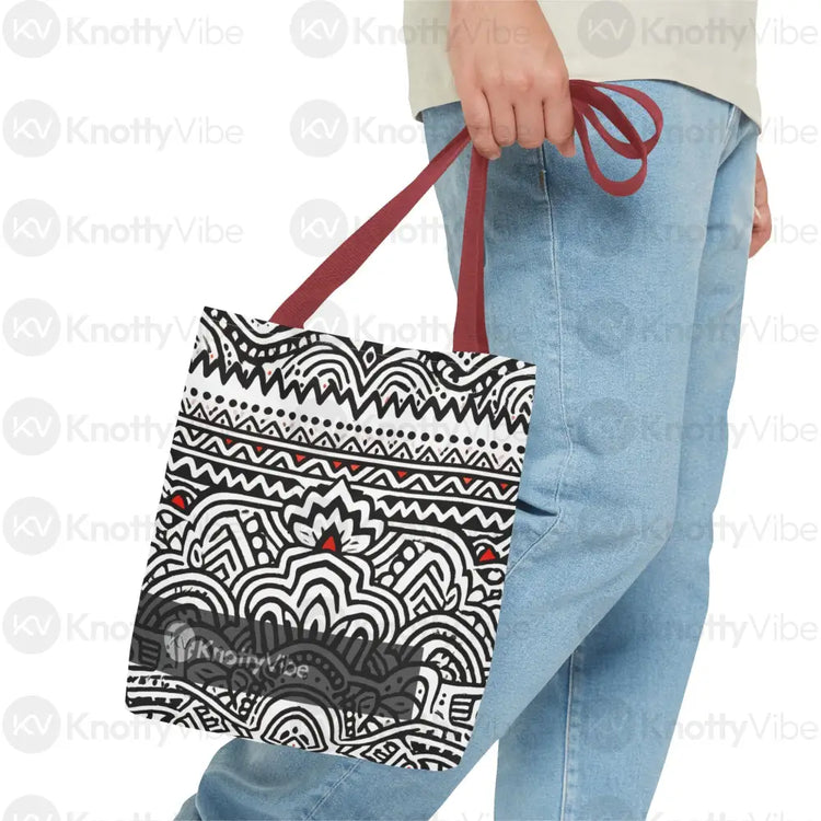Chic Boho Tote Bag - Versatile Stylish Perfect for Everyday Use Beach Days & Festivals - Unique Art Design Bags