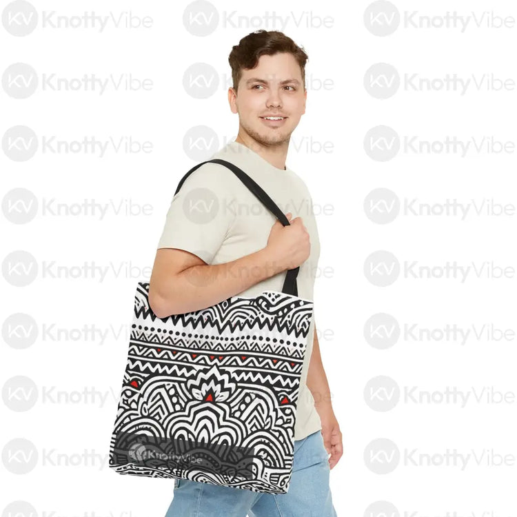 Chic Boho Tote Bag - Versatile Stylish Perfect for Everyday Use Beach Days & Festivals - Unique Art Design Bags