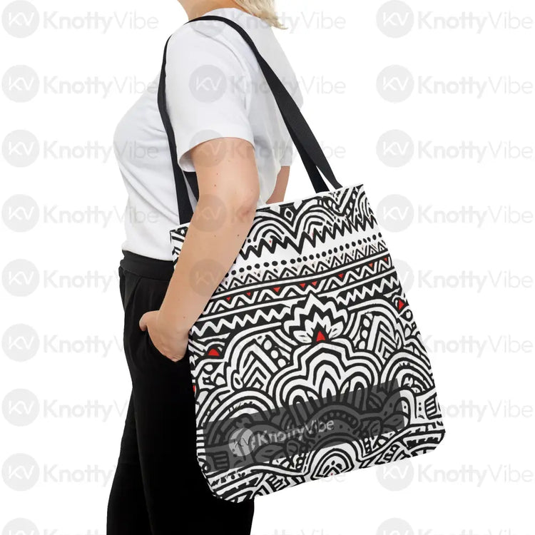 Chic Boho Tote Bag - Versatile Stylish Perfect for Everyday Use Beach Days & Festivals - Unique Art Design Bags