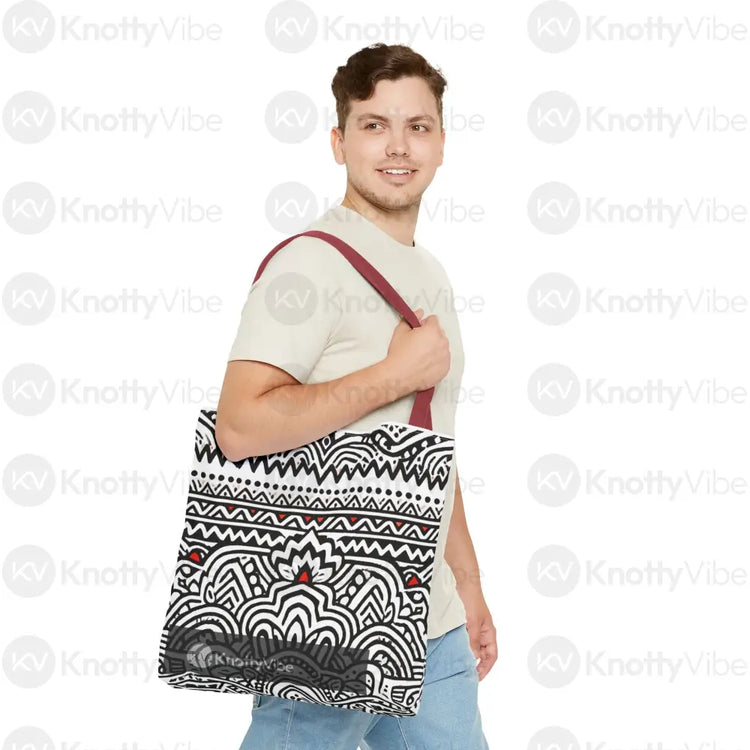 Chic Boho Tote Bag - Versatile Stylish Perfect for Everyday Use Beach Days & Festivals - Unique Art Design Bags