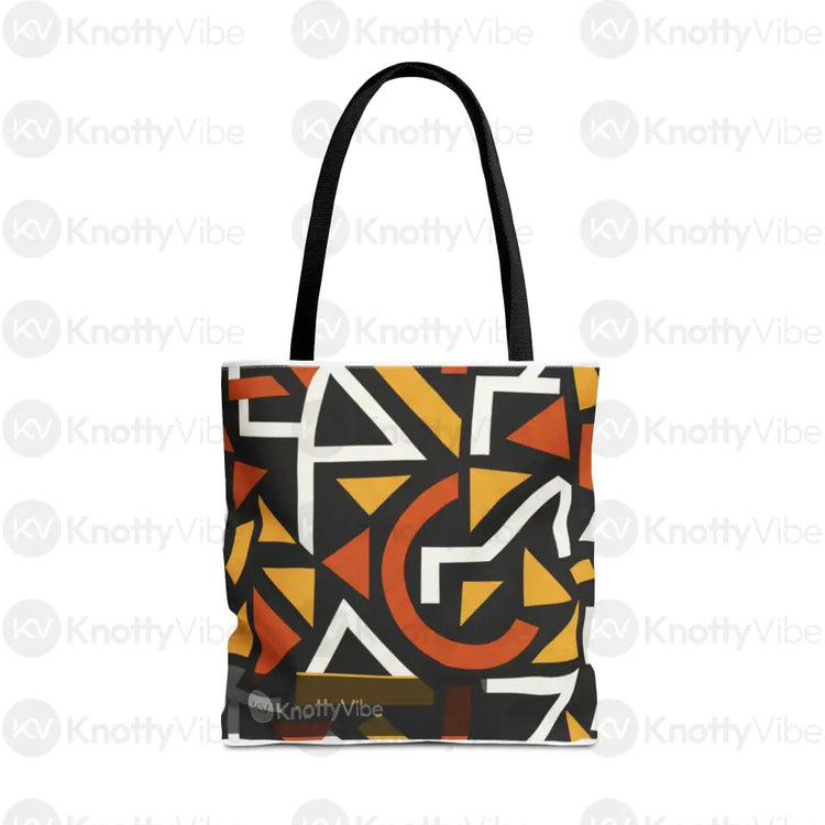 Colorful Geometric Tote Bag Stylish Shopping Bag Beach Bag Reusable Grocery Tote Gift for Her Travel Companion 18’’ ×