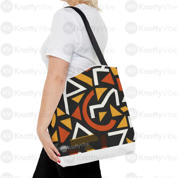 Colorful Geometric Tote Bag Stylish Shopping Bag Beach Bag Reusable Grocery Tote Gift for Her Travel Companion Bags