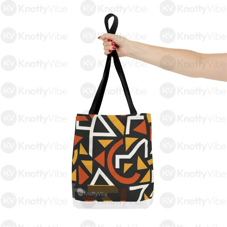 Colorful Geometric Tote Bag Stylish Shopping Bag Beach Bag Reusable Grocery Tote Gift for Her Travel Companion Bags