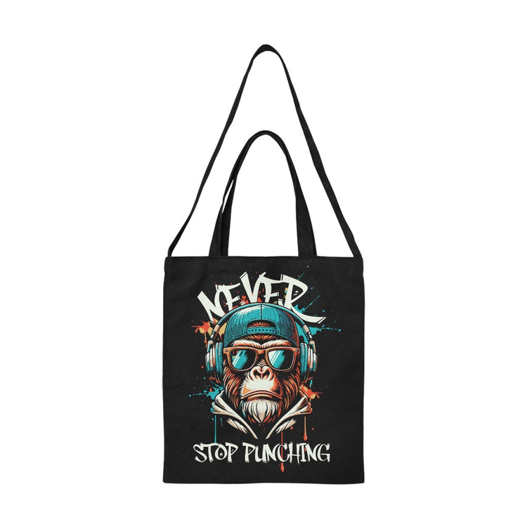 Punching Canvas Tote Bag