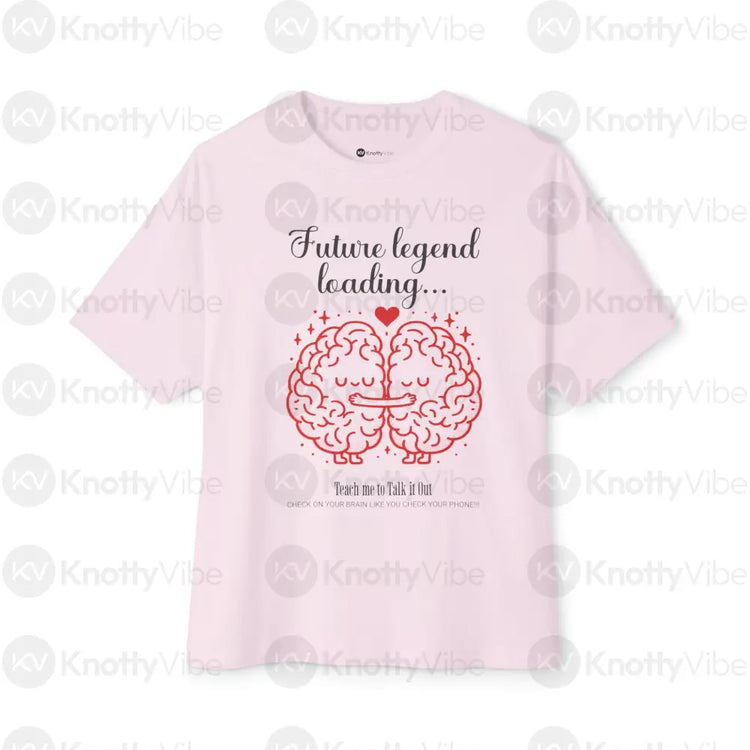 Future Legend Loading Unisex Oversized Tee Casual Oversized Top Gift for Friends Motivational Shirt Trendy Streetwear