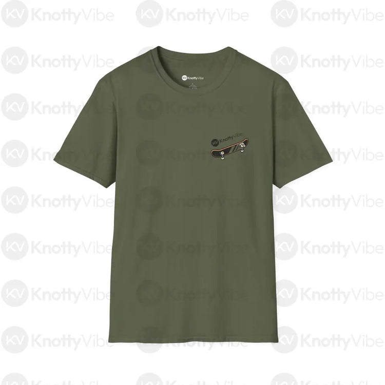 Humorous Unisex Softstyle T-Shirt Identity Theft Awareness Tee Funny Gift Casual Wear Unique Statement Shirt Military