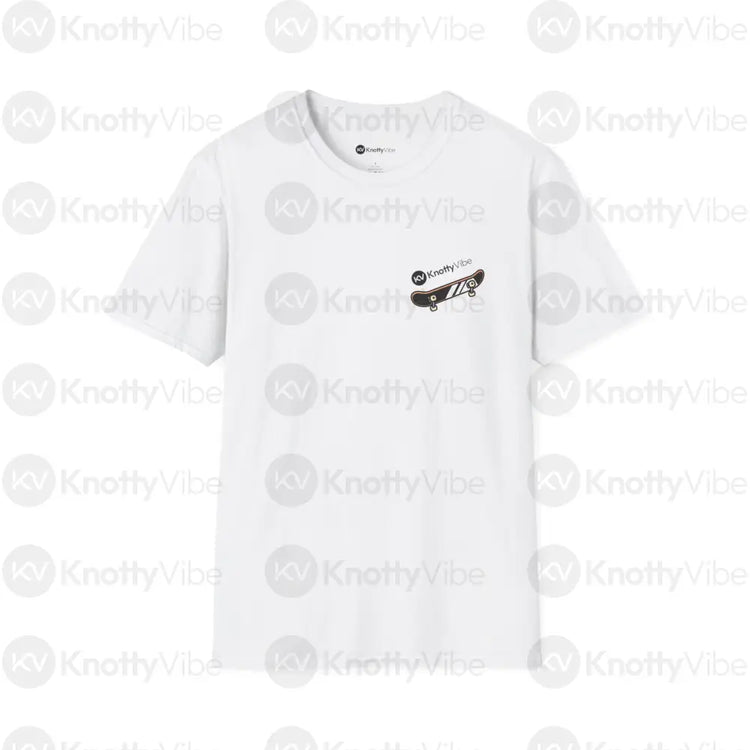 Humorous Unisex Softstyle T-Shirt Identity Theft Awareness Tee Funny Gift Casual Wear Unique Statement Shirt White / S