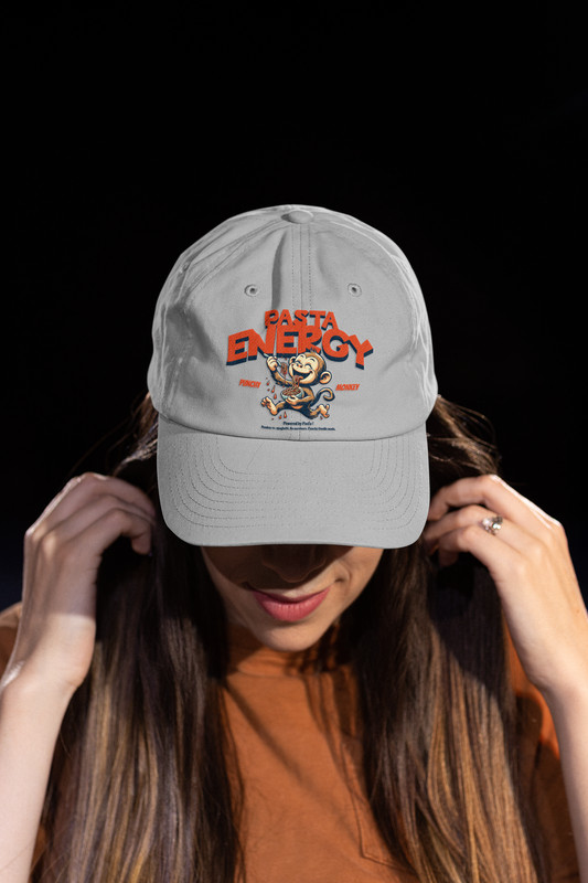 Punchy Monkey Flat-Brim Cap