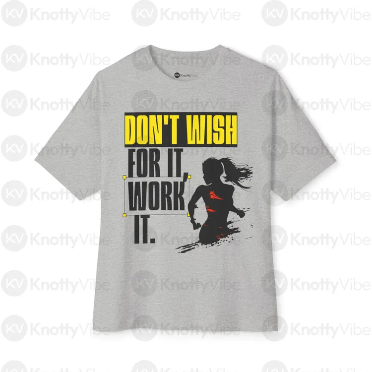 Motivational Graphic Tee Unisex Oversized T-Shirt Fitness Inspiration Apparel Workout Gift Casual Wear for Athletes Gym