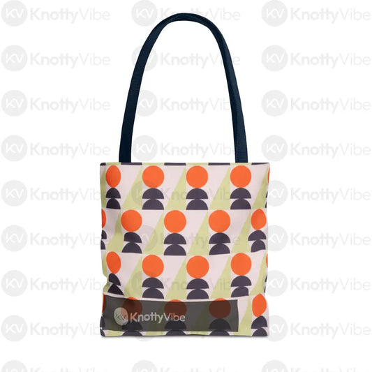 Stylish Geometric Tote Bag Colorful Shopping Bag Eco-Friendly Carryall Gift for Art Lovers Everyday Use Trendy