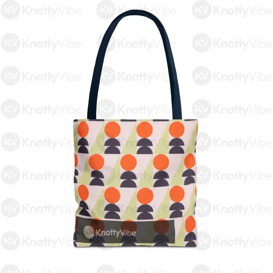Stylish Geometric Tote Bag Colorful Shopping Bag Eco-Friendly Carryall Gift for Art Lovers Everyday Use Trendy