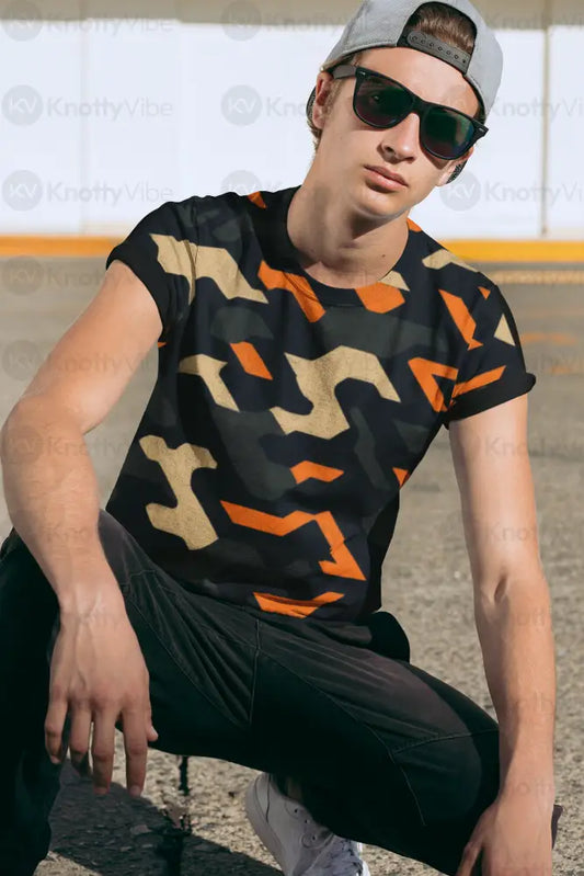 Stylish Unisex Abstract Tee Casual Wear Gift for Him or Her Trendy Graphic Shirt Everyday Comfort Summer Fashion All