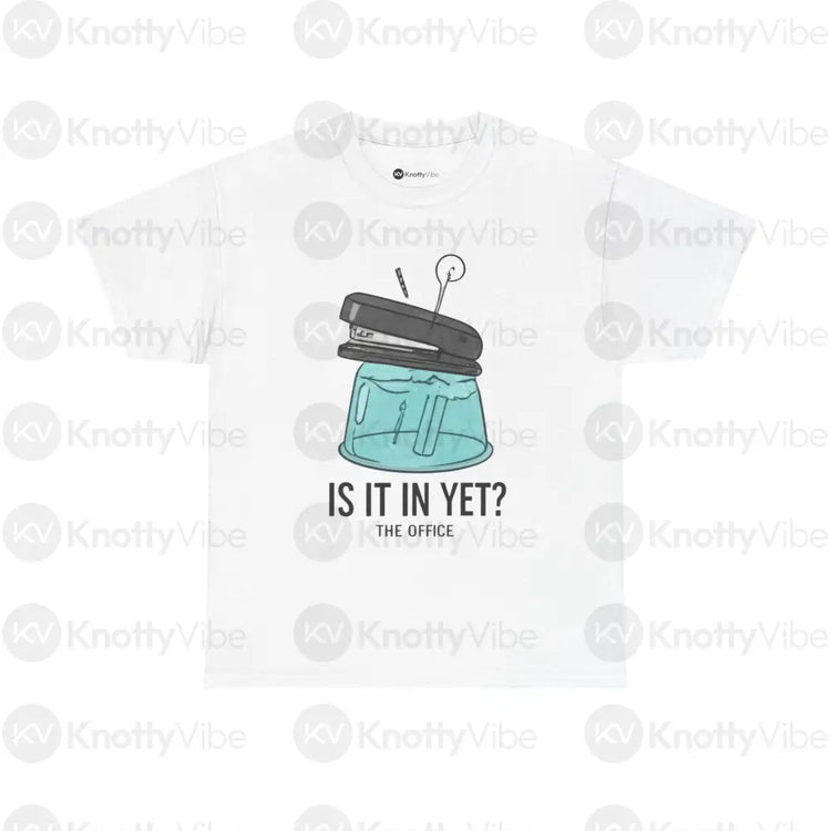 Unisex Heavy Cotton Tee for Office Fans Fun Gift Comfortable Graphic Shirt Perfect for Casual Fridays TV Show