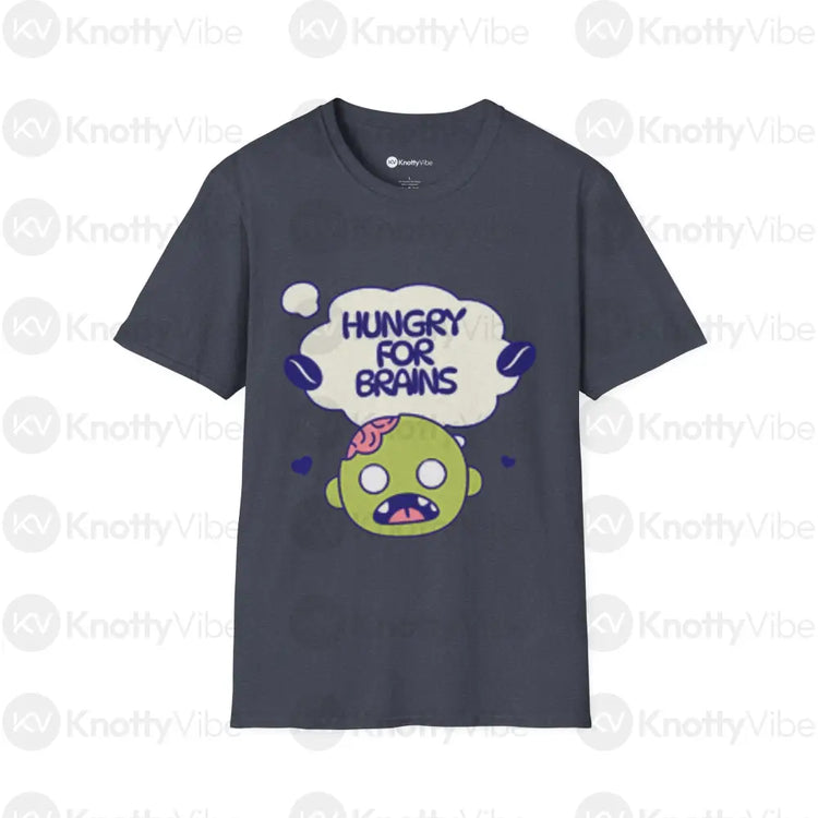Unisex Softstyle Hungry T-Shirt Heather Navy / S T-Shirt