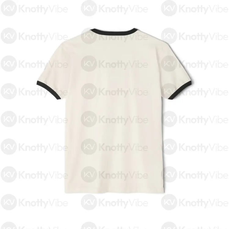 Zesty Ride Unisex Cotton Ringer T-Shirt | Fun Casual Wear Summer Vibes Gift for Cycling Lovers Graphic Tee Comfortable