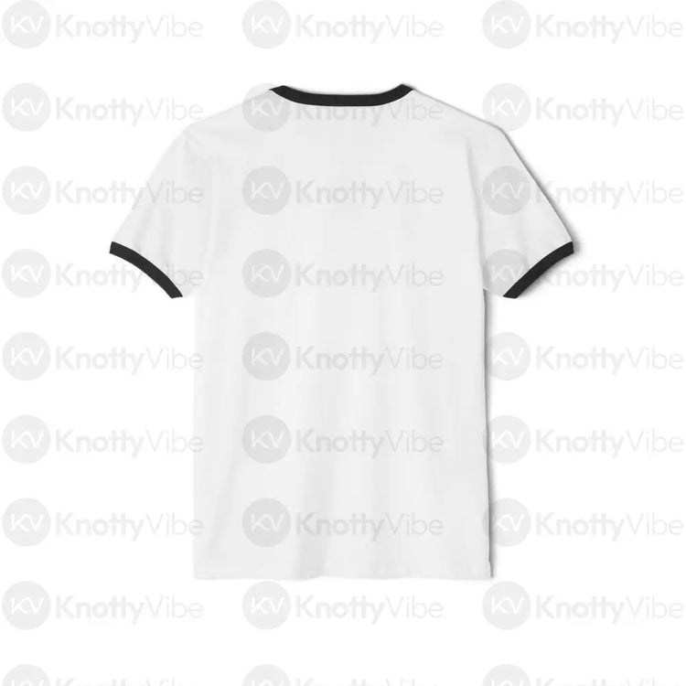 Zesty Ride Unisex Cotton Ringer T-Shirt | Fun Casual Wear Summer Vibes Gift for Cycling Lovers Graphic Tee Comfortable